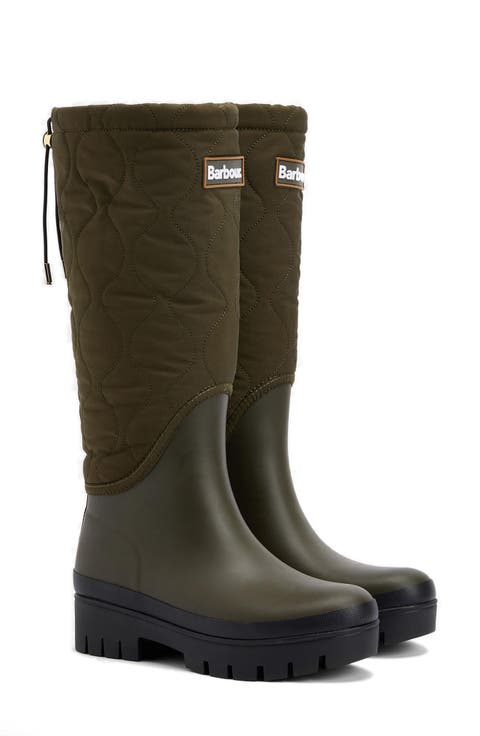 Marnie Quilted Wellington Boot (Women)
