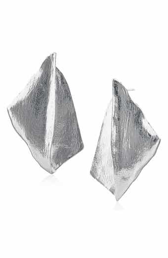 Oversized Organic Statement Earrings