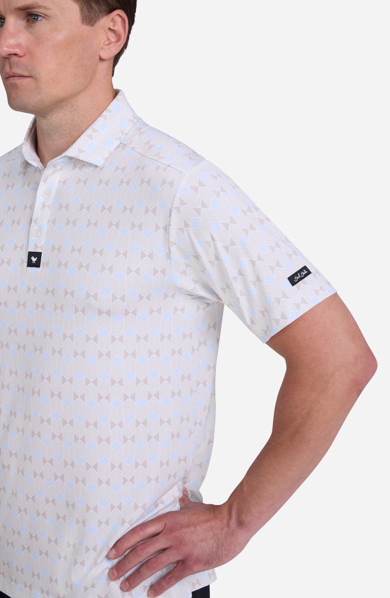 Bad Birdie Core Patterned Performance Golf Polo, Alternate, color, 