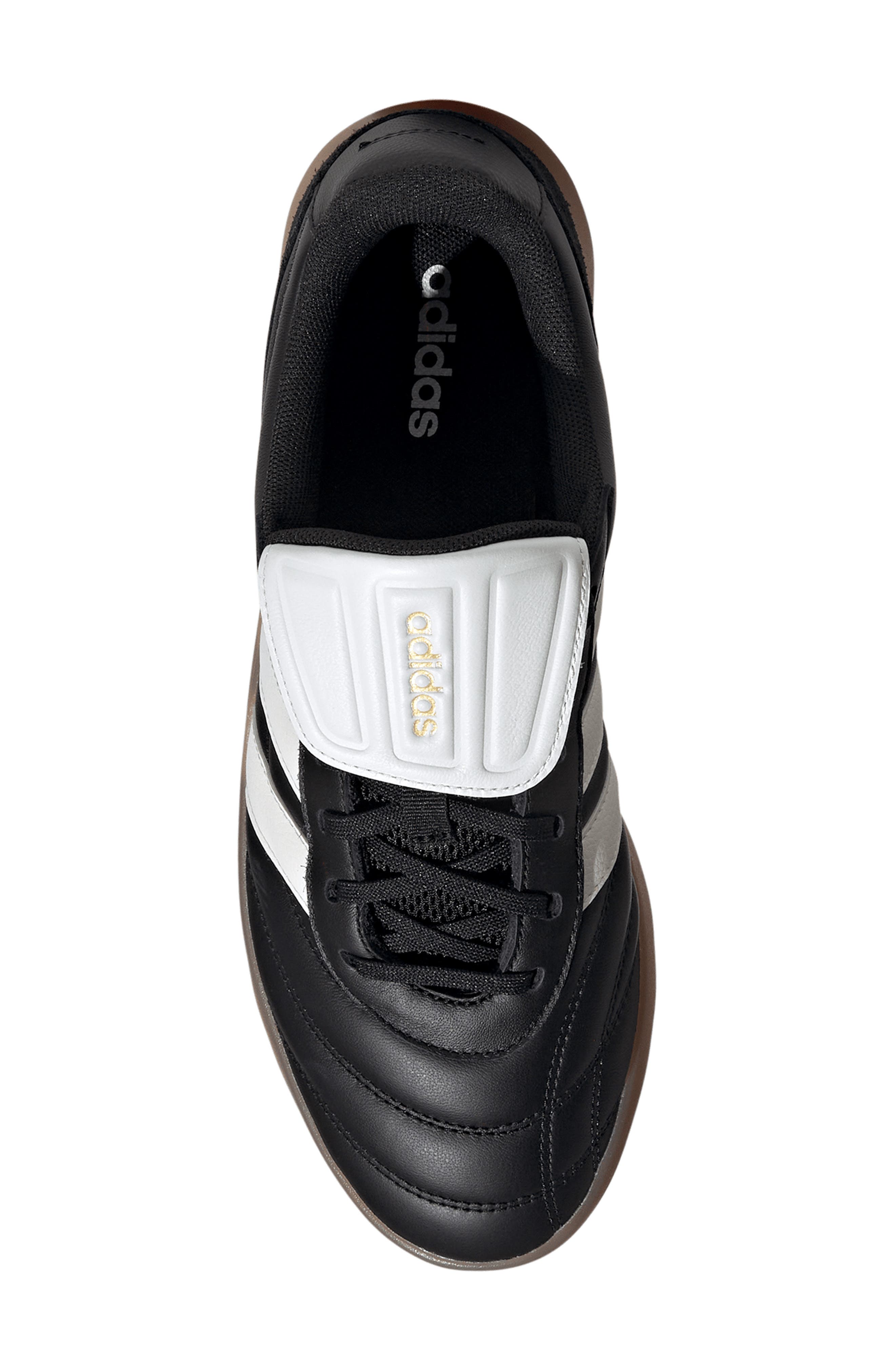 adidas Barreda Mundial Sneaker, Alternate, color, Core Black/ Core White/ Gum10