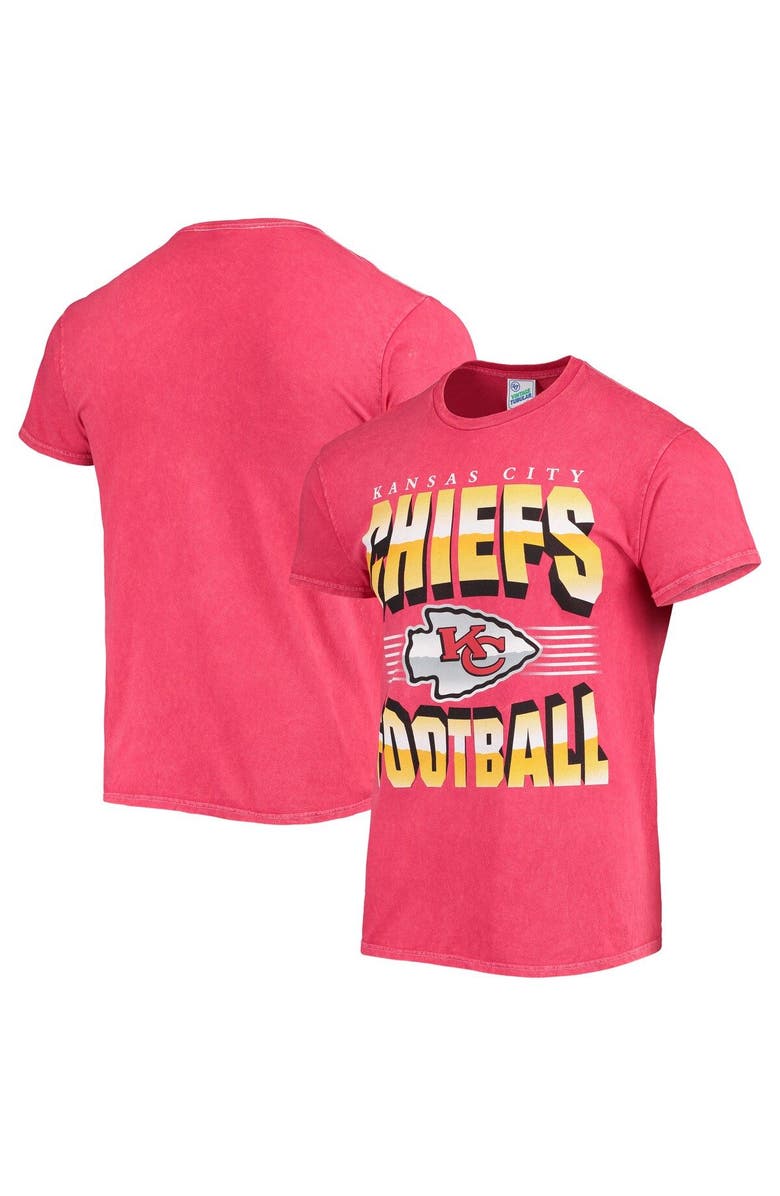 '47 Men's '47 Red Kansas City Chiefs Rocker Vintage Tubular T-Shirt, Main, color,