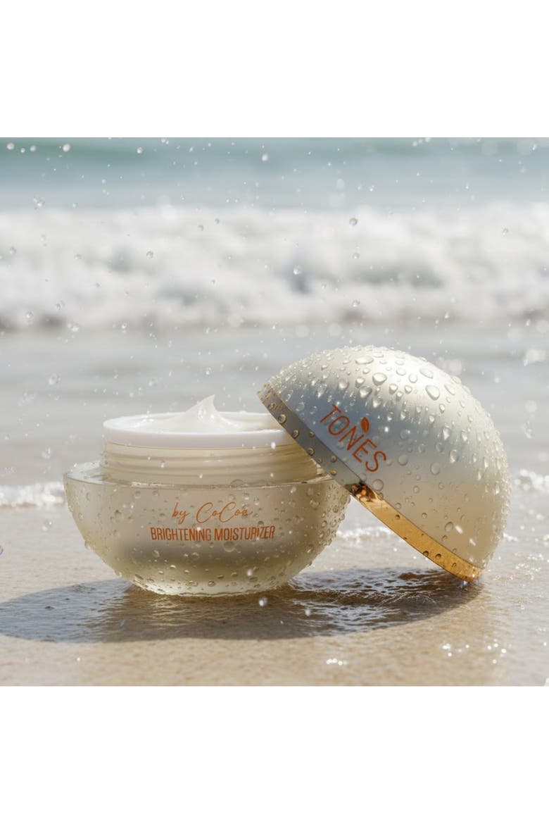 Brightening Moisturizer with Arbutin + Antioxidants & Herbs 4oz, Alternate, color, Gold with orange words