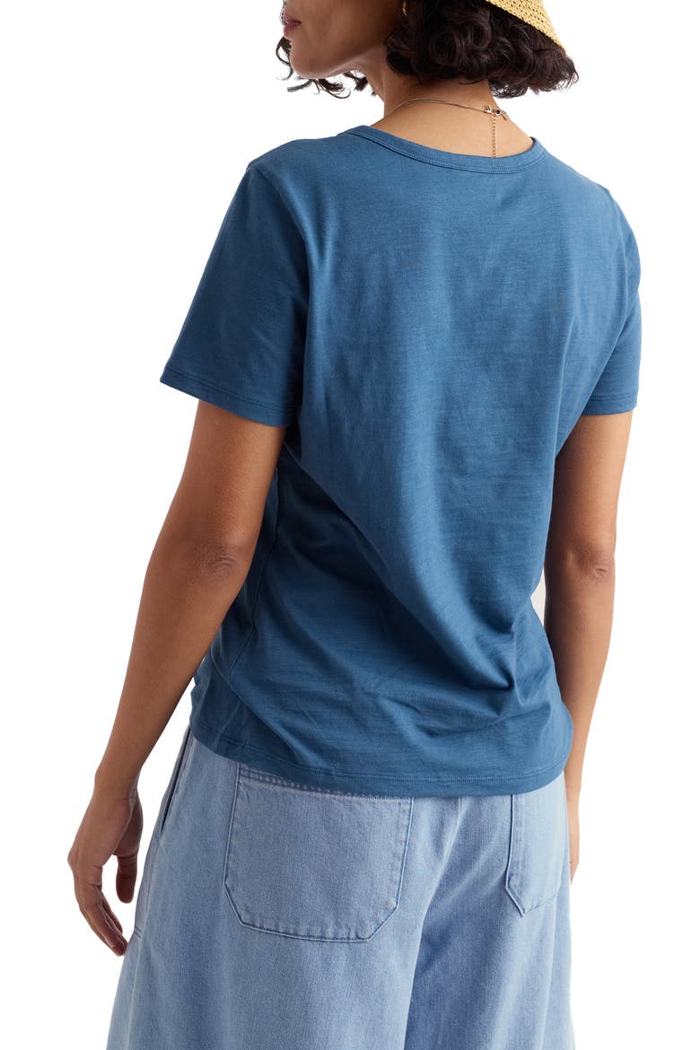 Printing Ink Organic Cotton Graphic T-Shirt, Alternate, color, SPLICED SHAPES DUSK