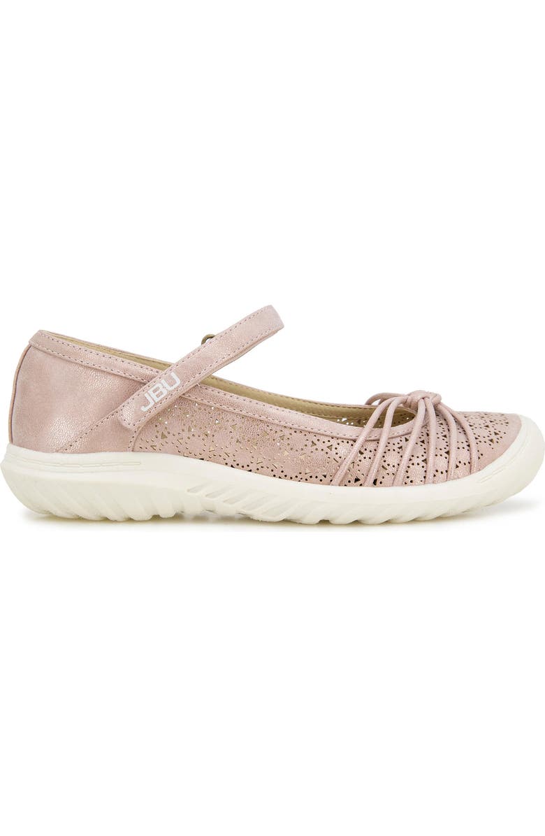 JBU Ramy Mary Jane Flat, Alternate, color, Blush Shimmer