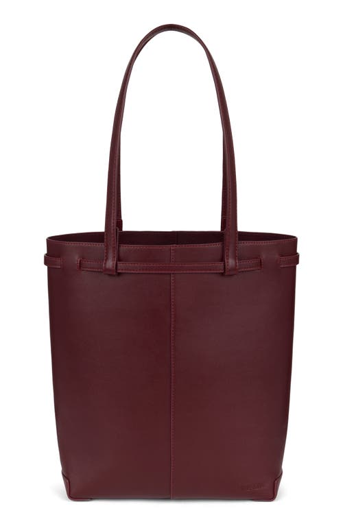 We-ar4 The Roxie Leather Tote In Burgundy