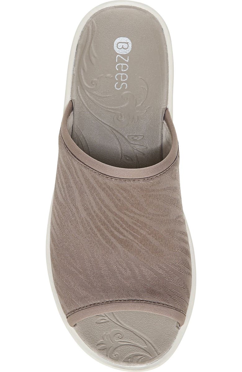 BZees Deluxe Sandal, Alternate, color, Taupe