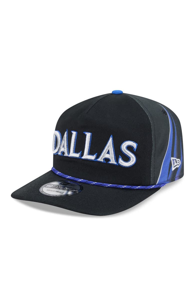 Men's New Era Black Dallas Mavericks 2025/26 City Edition 19TWENTY Adjustable Hat, Alternate, color, Black