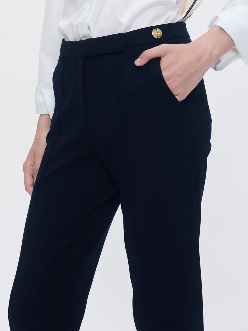 Callas Milano Cory Jersey Slim Pant In Blue