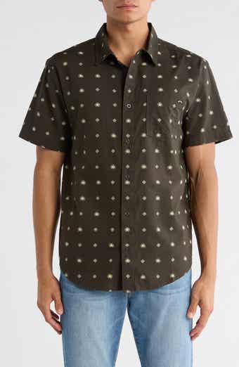 Billabong Aloe How Are You Short Sleeve Cotton Button-Up Shirt