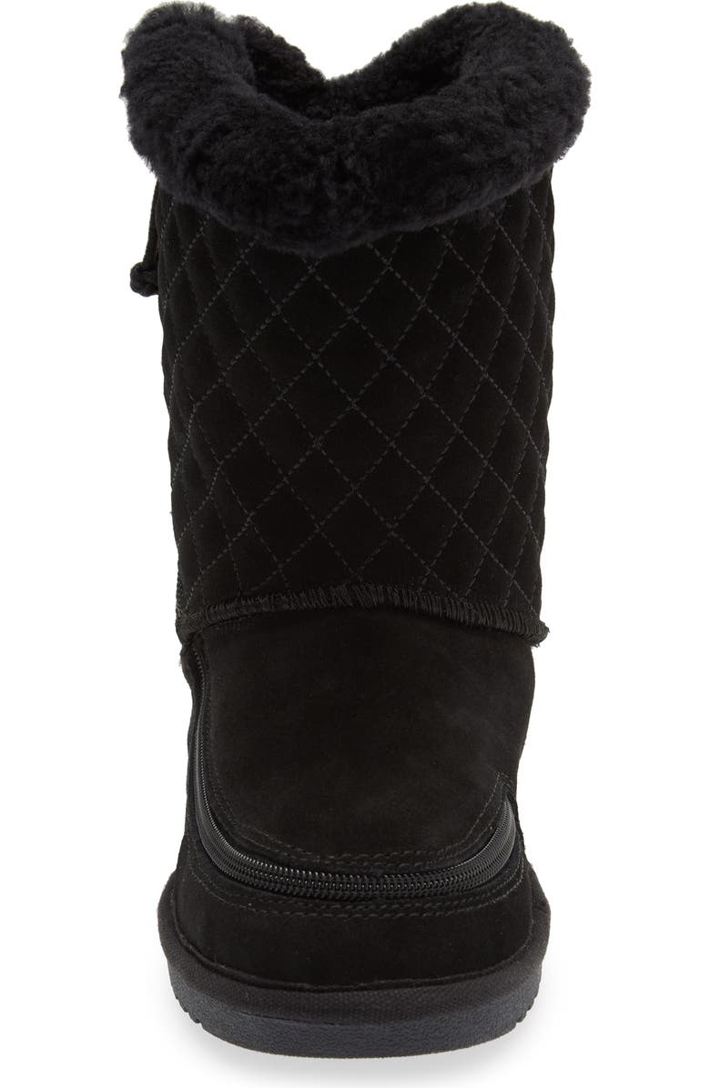BILLY Footwear Quilted Genuine Shearling Boot, Alternate, color,