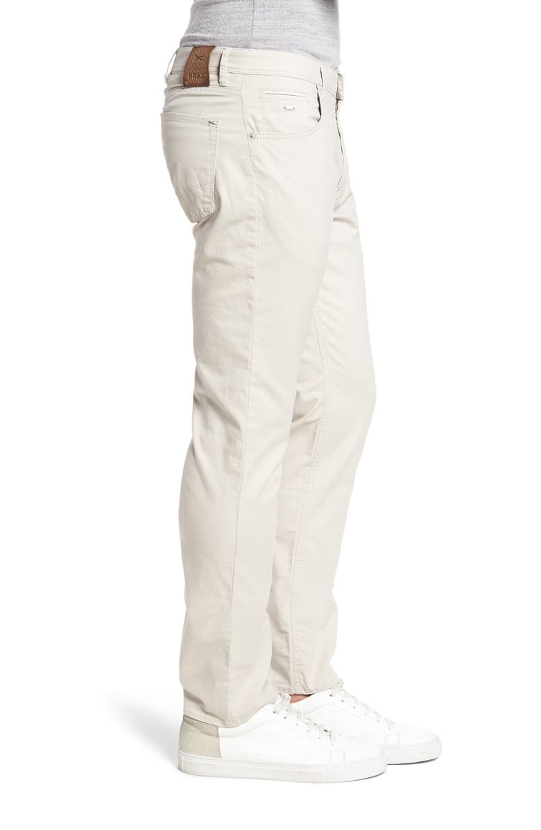 Brax Chuck Flat Front Stretch Cotton Pants, Alternate, color, 