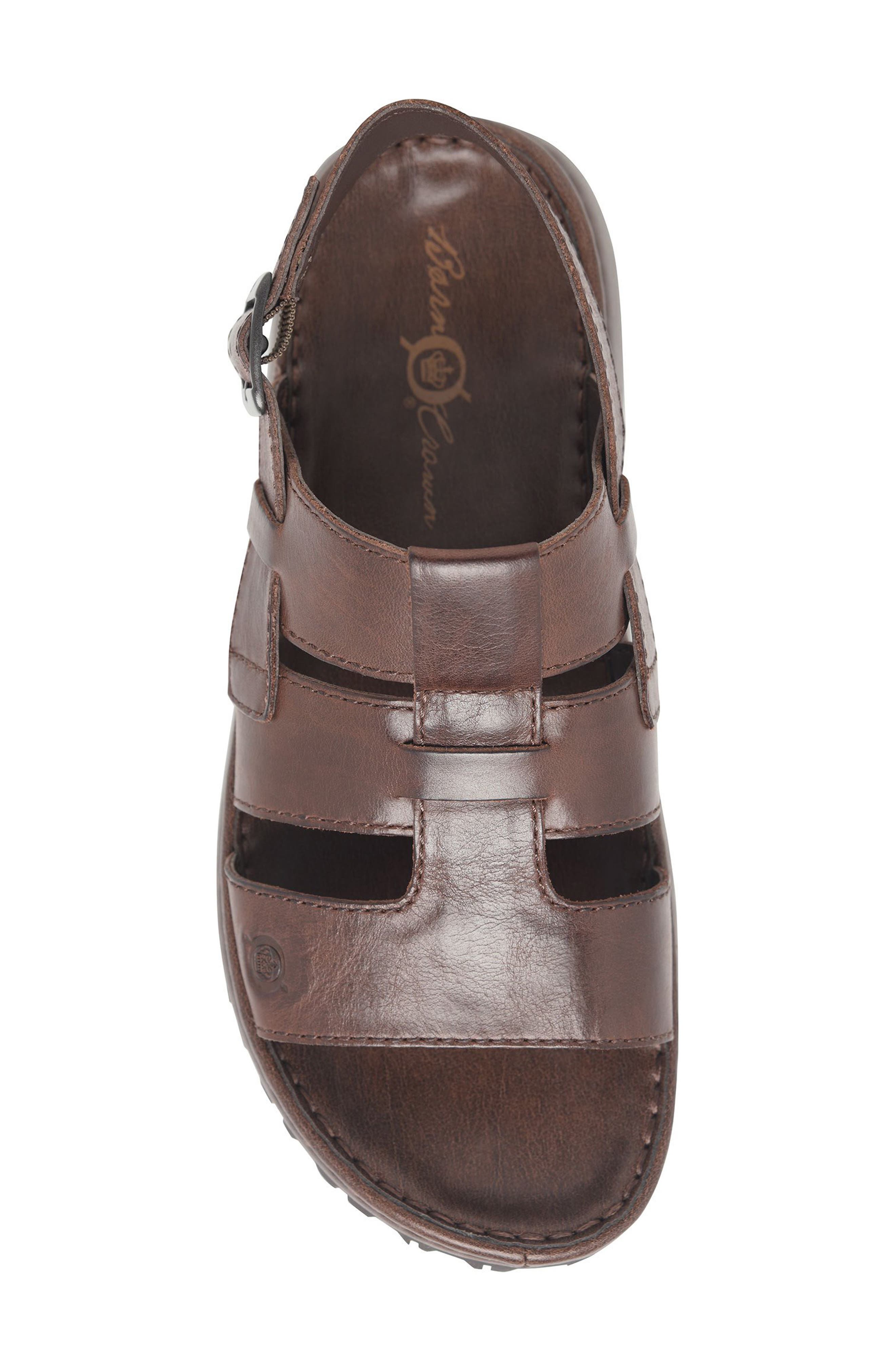 Børn Corey Fisherman Sandal, Alternate, color, Brown