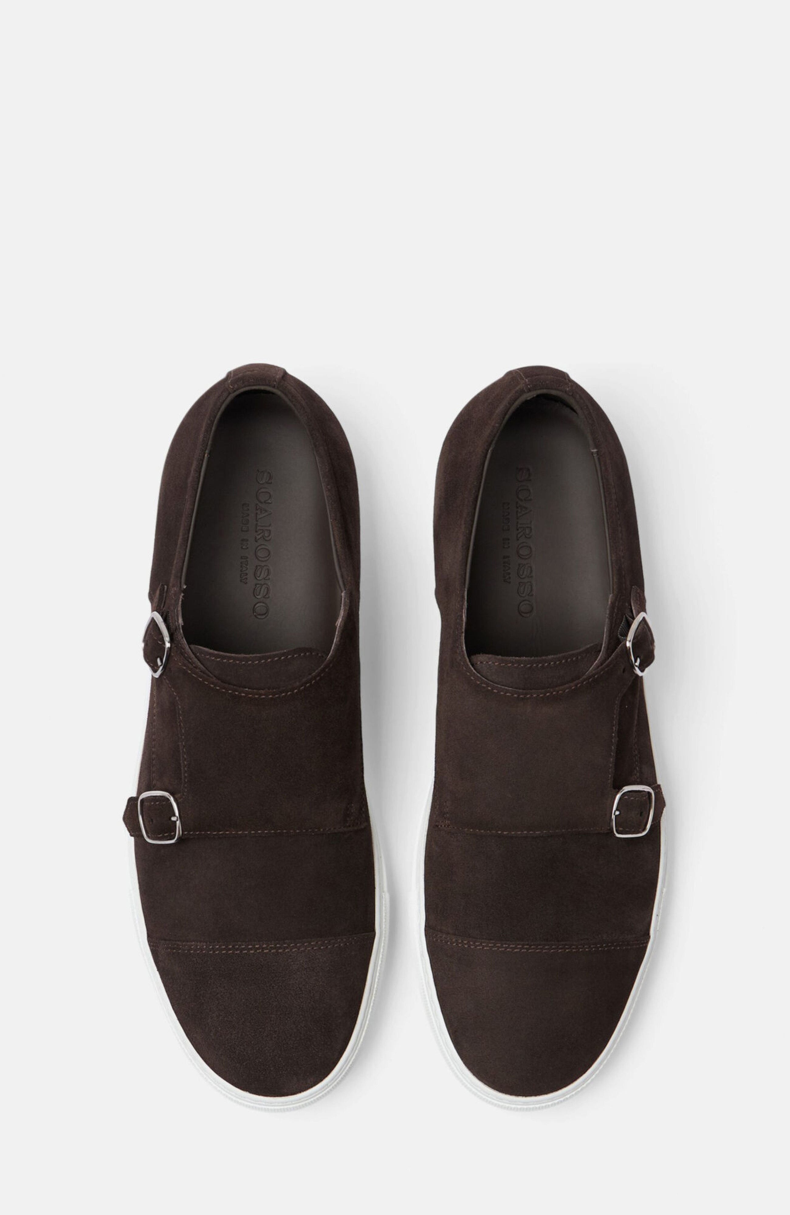 Fabio Sneakers, Alternate, color, Brown - suede