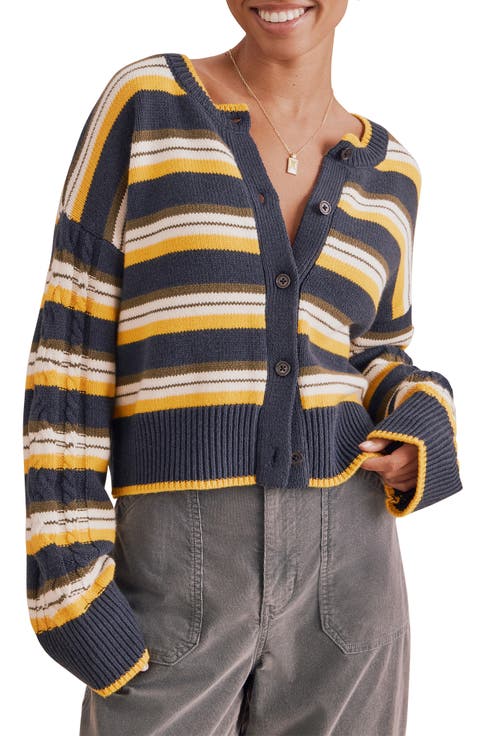 Sonoma Stripe Cardigan