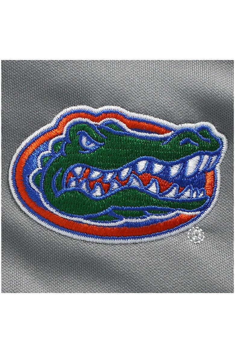 Men's Jordan Brand Gray Florida Gators 2021 Coaches Top Performance Half-Zip Jacket, Alternate, color, Gray