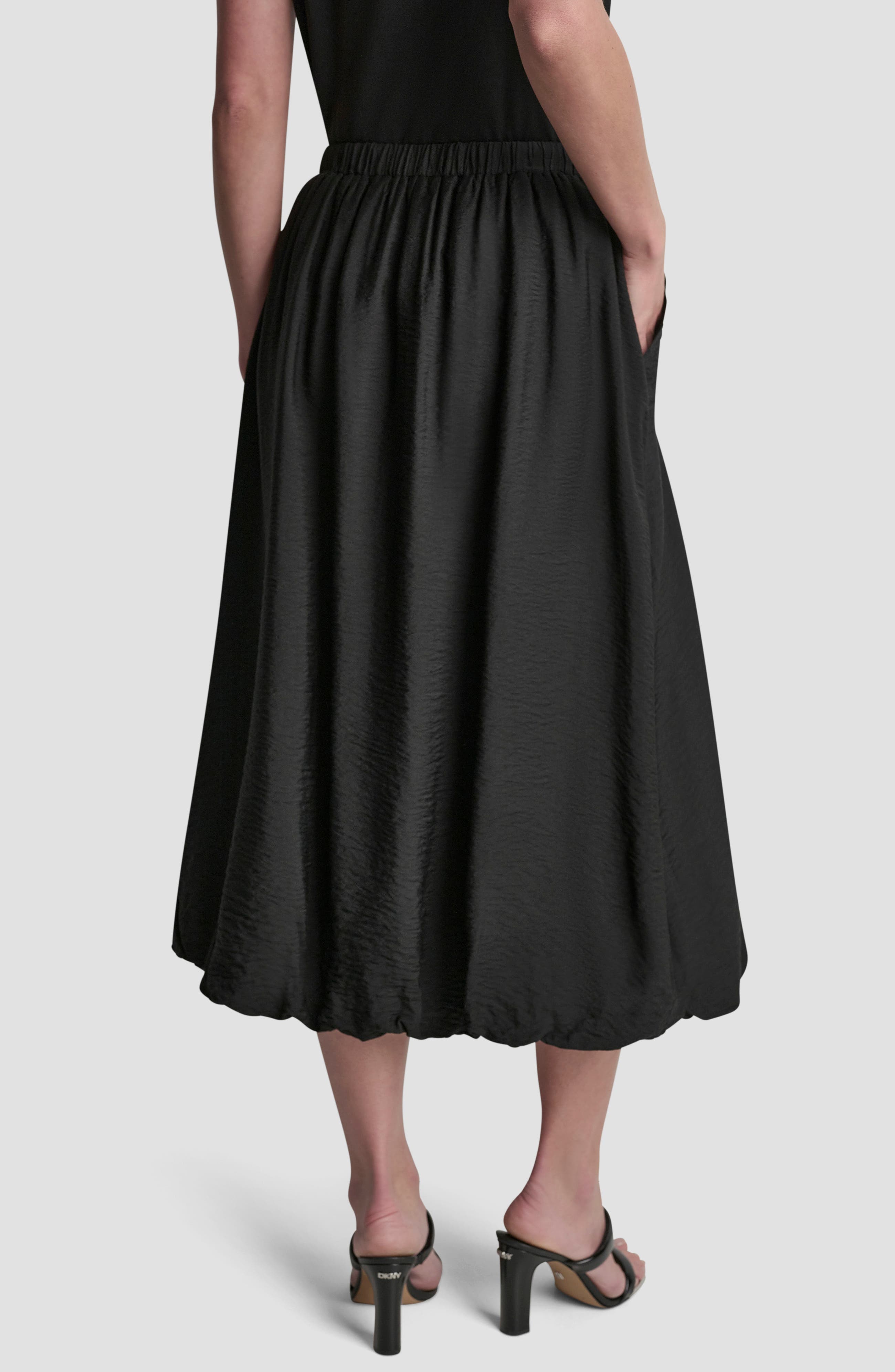 Bubble Cargo Pull On Midi Skirt - image 2