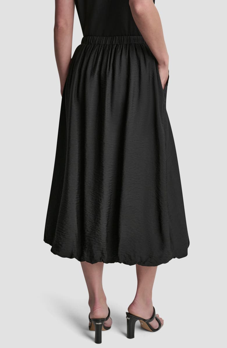 DKNY Bubble Cargo Pull On Midi Skirt, Alternate, color, 