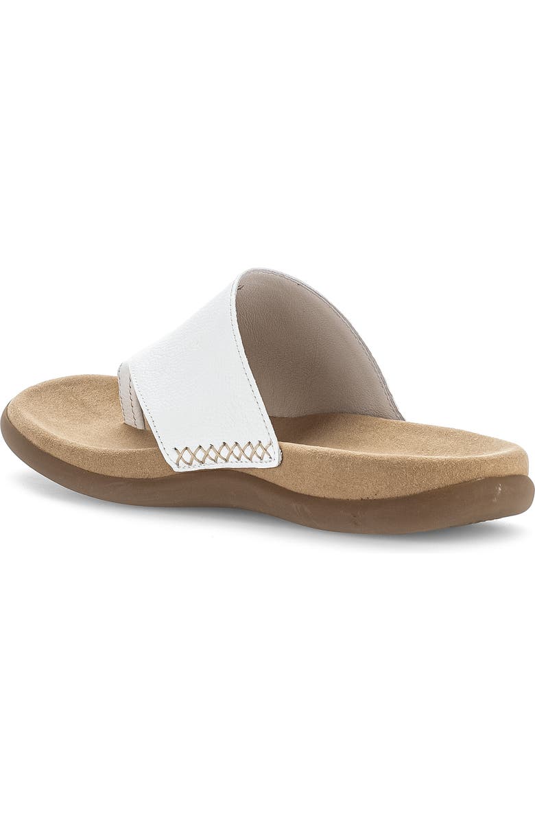 Gabor Asymmetric Flip Flop, Alternate, color, White