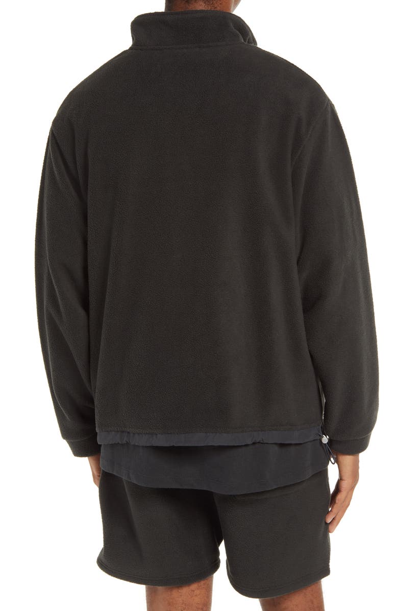 Fear of God Essentials Half Zip Fleece Pullover, Alternate, color, 