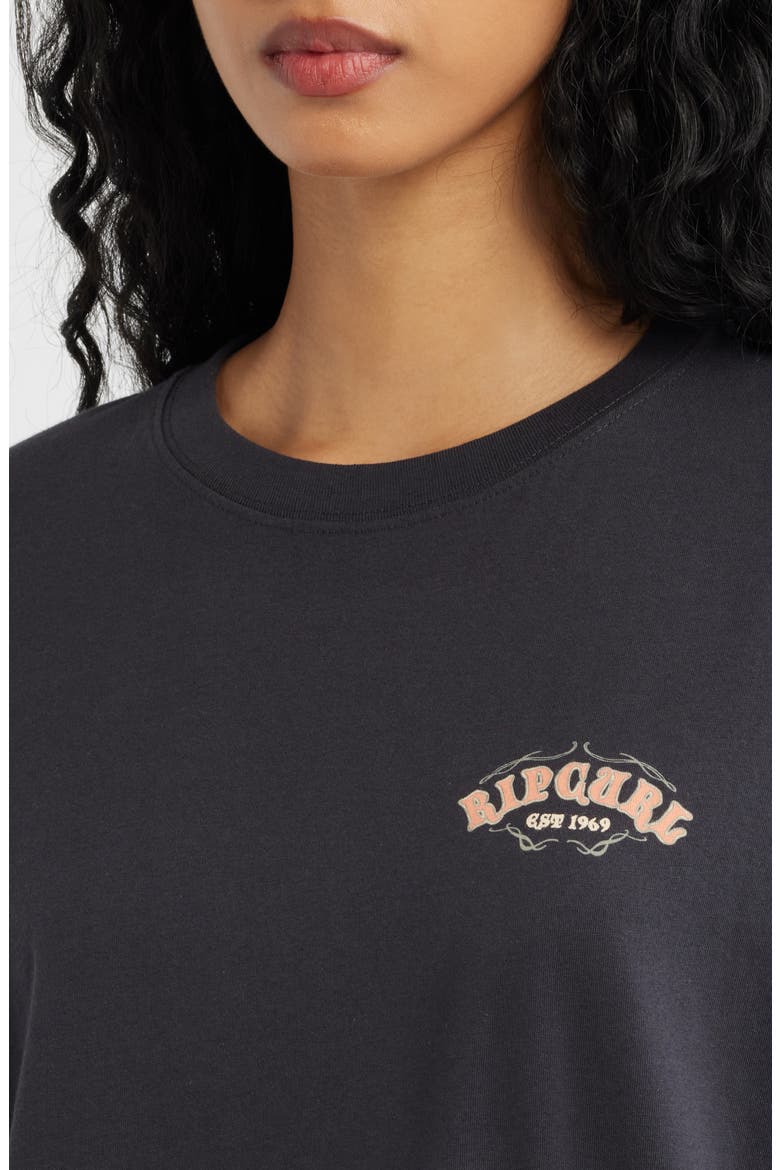 Half Moon Bay Heritage Graphic T-Shirt, Alternate, color, WASHED BLACK