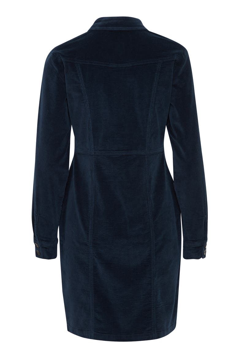 Long Sleeve Shirtdress, Alternate, color, NAVY BLAZER