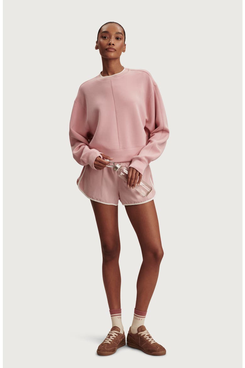 Tasmin Crop Sweatshirt, Alternate, color, ZEPHYR MAUVE