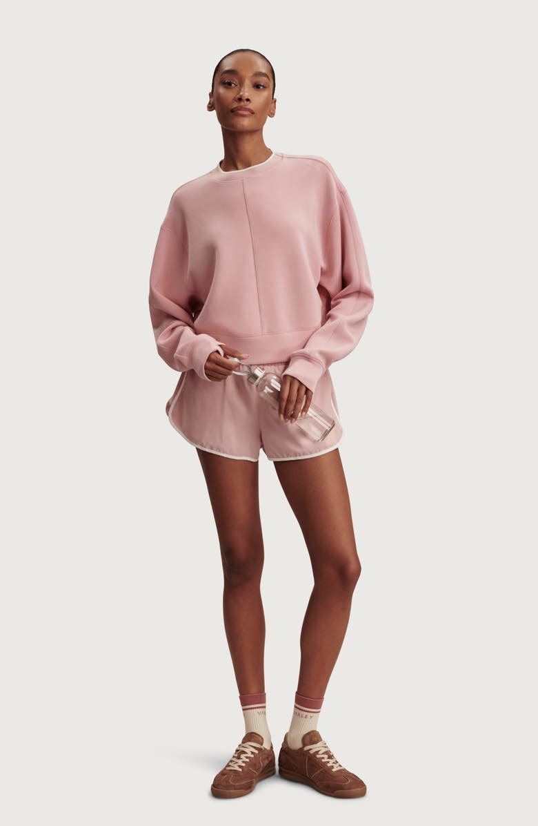 Varley Tasmin Crop Sweatshirt, Alternate, color, Zephyr Mauve