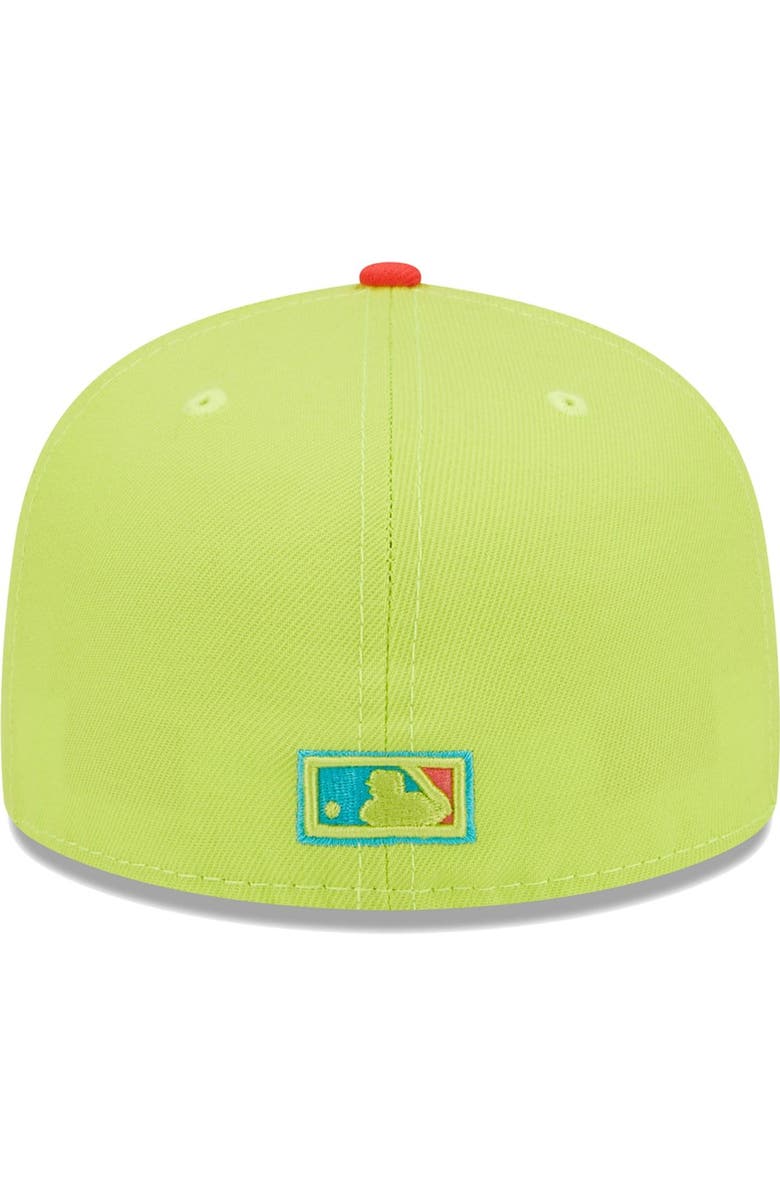 New Era Men's New Era Green/Red Arizona Diamondbacks Cyber Highlighter 59FIFTY Fitted Hat, Alternate, color, 