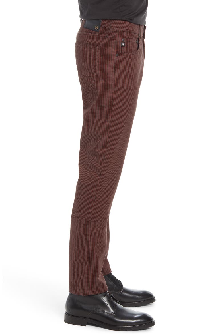 Tellis Slim Fit Stretch Pants, Alternate, color, BRIDGEWATER MUTED BRICK