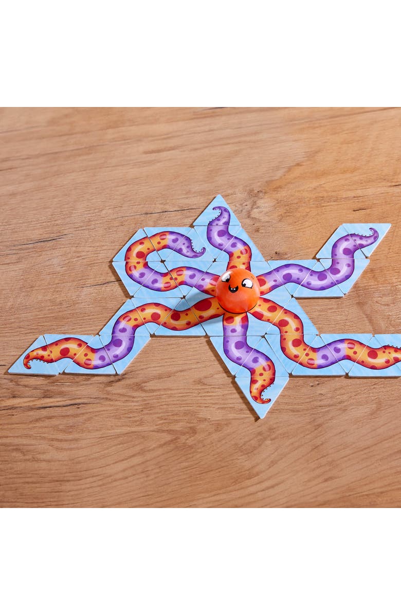 HABA Hello Hello Kalamario Ages 4+ Fun Octopus Toy Board Game for Kids and Puzzle Games - Family Games for Family Game Night and Classroom Games, Alternate, color, Yellow Multi