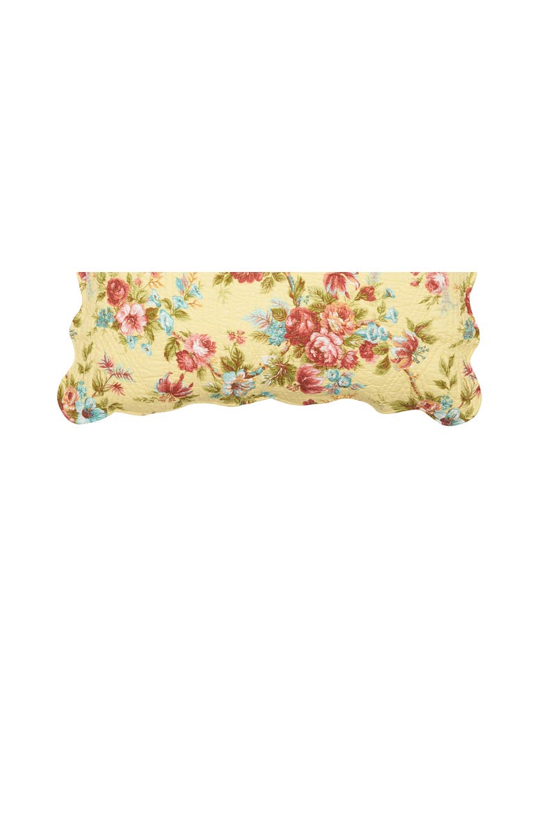 20" x 26" Rosemary Cotton Standard Sham - Machine Washable, Alternate, color, Yellow