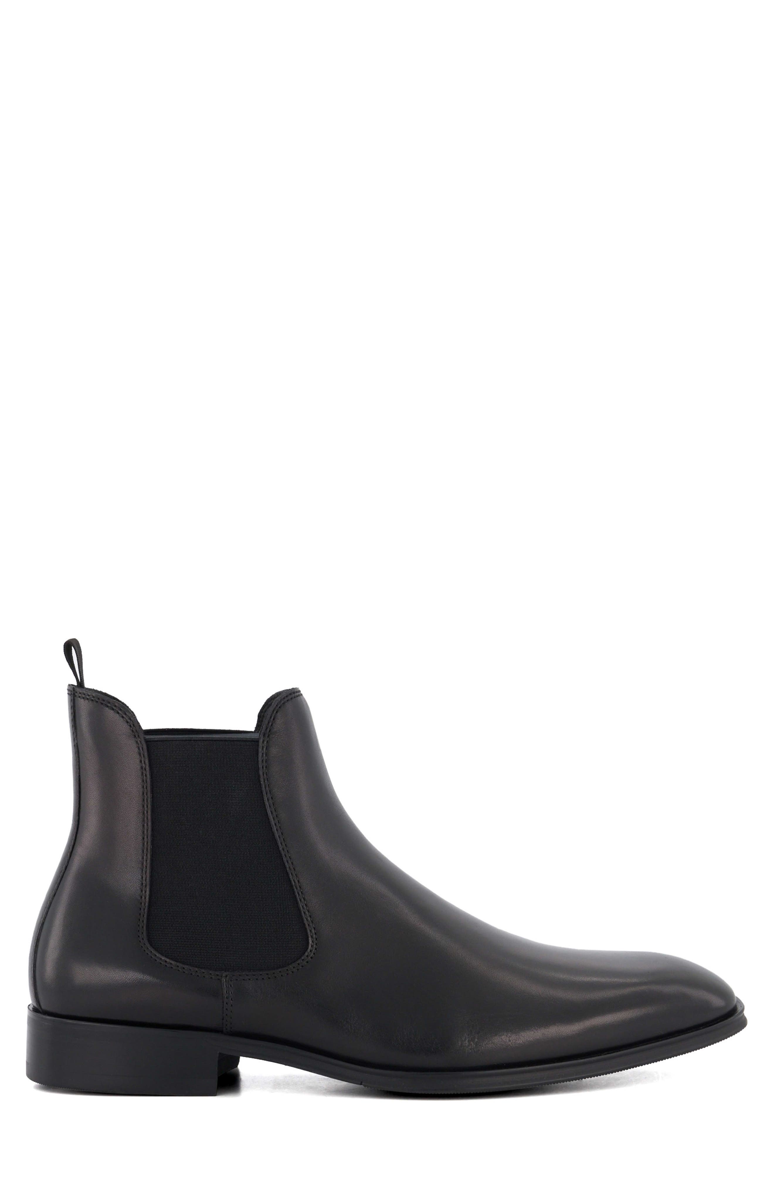 Dune London Mandatory Chelsea Boot, Alternate, color, Black