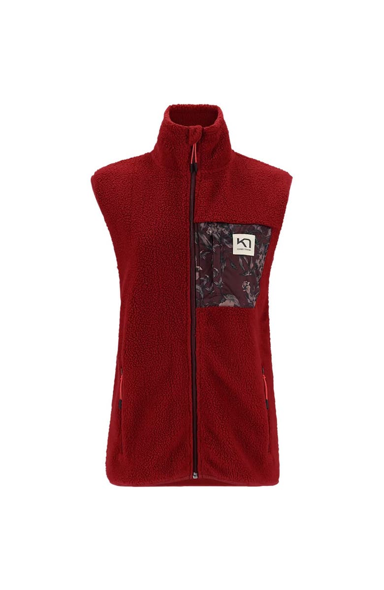 Kari Traa Rothe Fleece Vest - Women's, Alternate, color, Rouge
