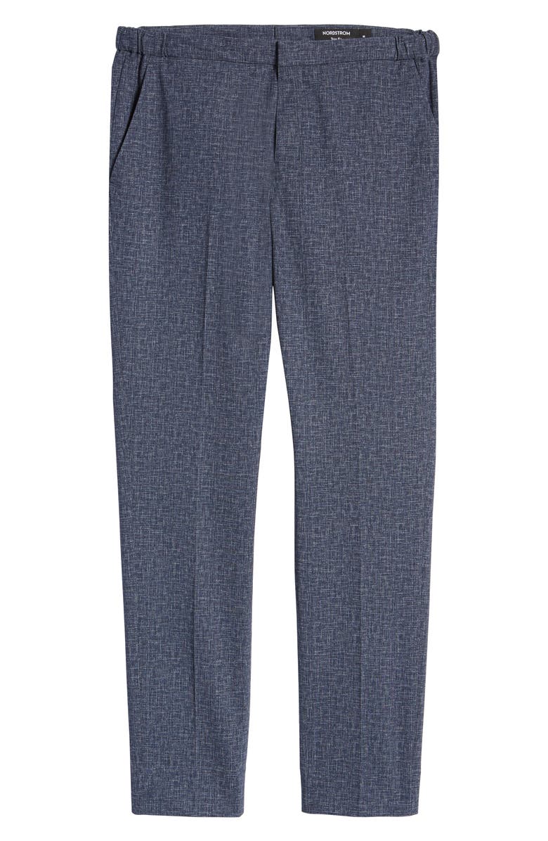 Nordstrom Crosshatch Hybrid Trim Fit Pants, Alternate, color, 