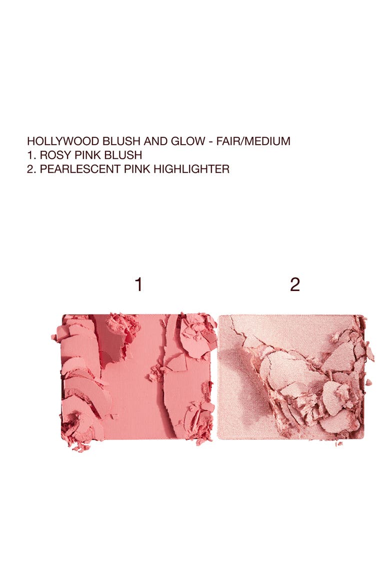 Hollywood Blush & Glow Face Palette, Alternate, color, LIGHT/ MEDIUM