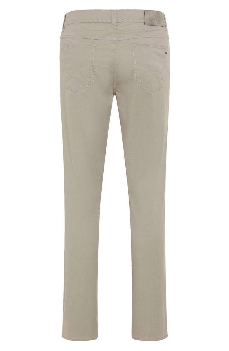 Brax Cooper Microprint Ultralight Five-Pocket Pants, Alternate, color, Sesame