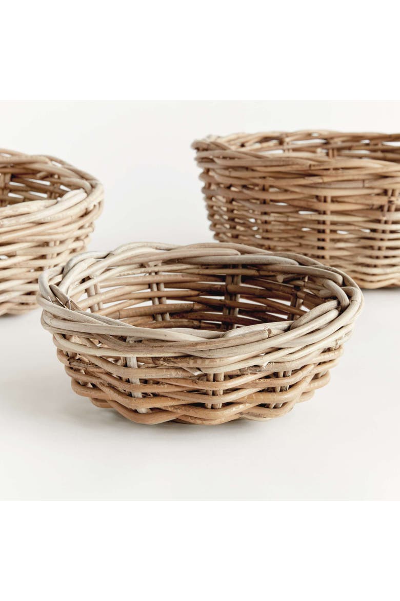 Normandy Low Bowls Set Of 3, Alternate, color, Beige