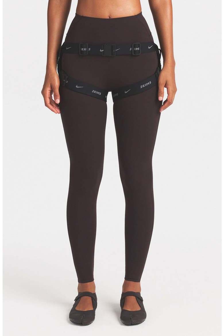 Studio Stretch 26-Inch Leggings, Main, color, NSKM DARK ROAST/ (NSKMDR)