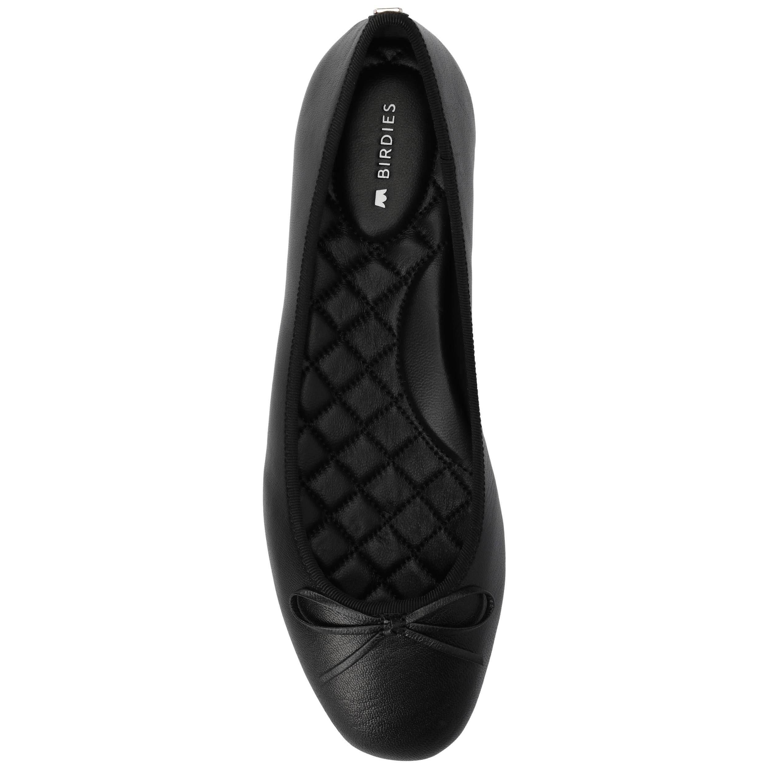 Birdies The Hummingbird Flats, Alternate, color, Noir Leather