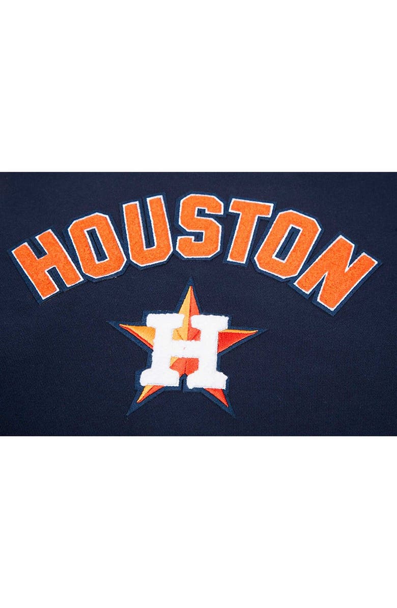 PRO STANDARD Women's Pro Standard Navy Houston Astros Classic Fleece Pullover Hoodie, Alternate, color, Navy