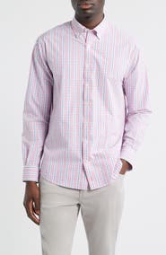 johnnie-O Tinsley Plaid Everyday Performance Button-Down Shirt
