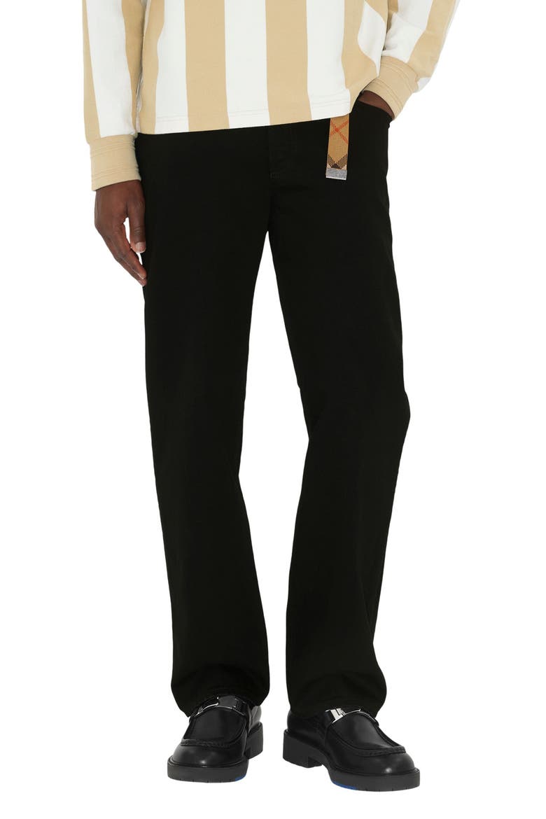 Loose Fit Jeans, Main, color, BLACK