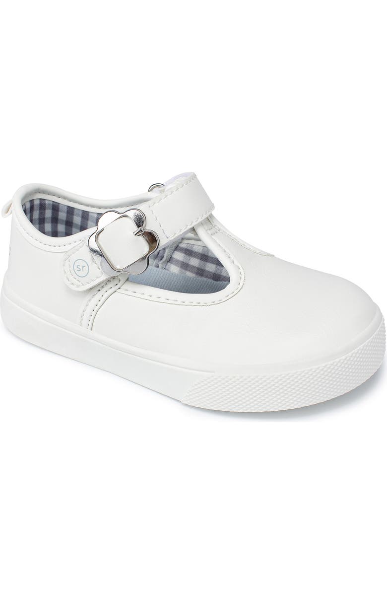 Stride Rite Kids' Gia Mary Jane Shoe, Main, color, White