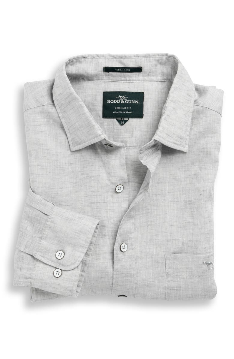 Rodd & Gunn Motion Linen Button-Up Shirt, Alternate, color,