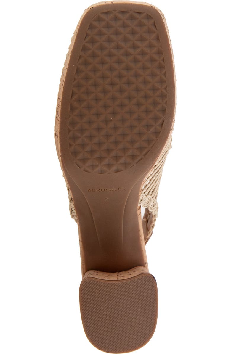 Aerosoles Santina Slingback Pump, Alternate, color, Natural Raffia