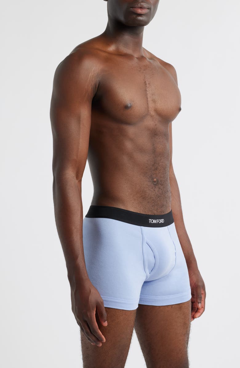 TOM FORD Cotton Stretch Jersey Boxer Briefs, Alternate, color, Lavender