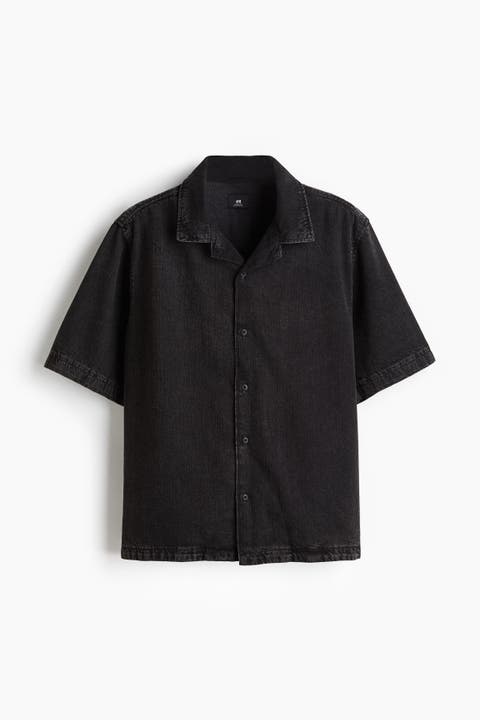 Regular Fit Denim Resort Shirt