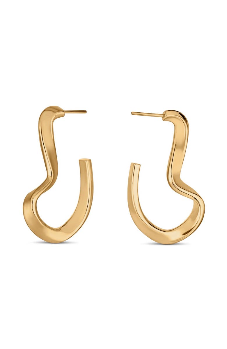 Nabs And Babs Sahab Hoop Earrings, Alternate, color, Silver