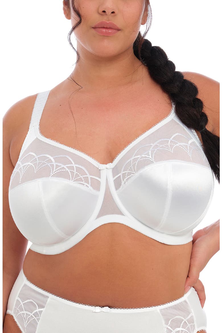 'Cate' Underwire Bra, Main, color, WHITE