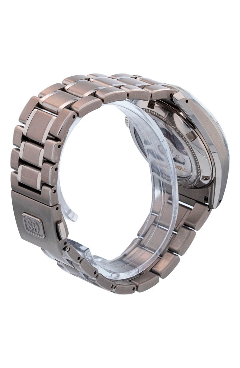 Watchfinder & Co. Grand Seiko Preowned 2024 Heritage Collection SBGH343 Sakura-Wakaba Bracelet Watch, 38mm, Alternate, color, Green